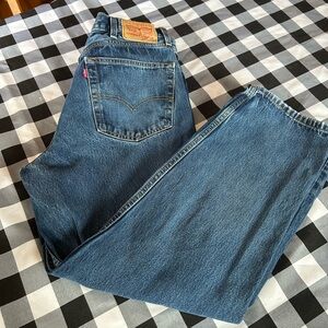 Levi's Men's Straight Jeans — Classic Blue Denim